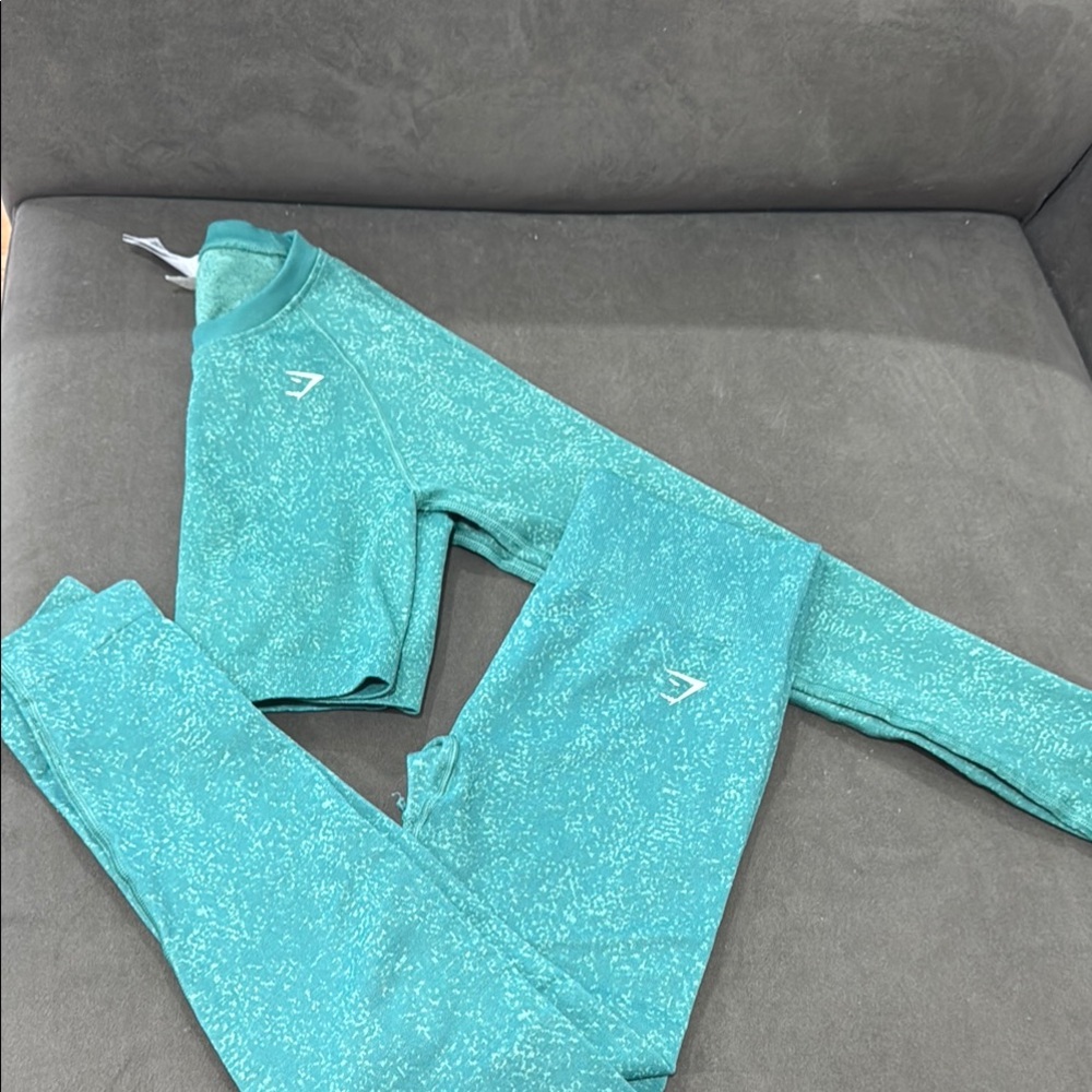 Gym shark set teal